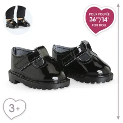 Babies vernies noires pour poupée ma Corolle