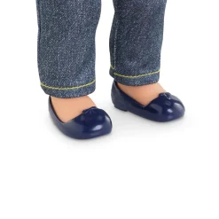 Ballerines Bleu Marine pour poupée ma Corolle