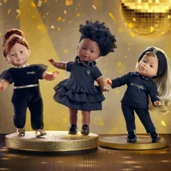 Ballerines dorées pour poupée ma Corolle