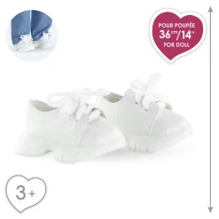 Baskets Blanches de Sport pour poupée ma Corolle