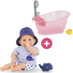 Bébé Bain Marin et Baignoire pour poupon