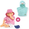 Bébé Bain Océane et Cape de Bain Pingouin