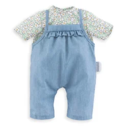 Blouse et Salopette pour poupon 36 cm