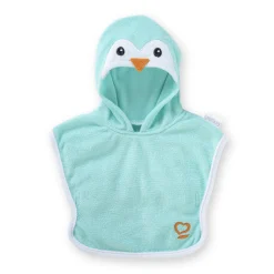 Cape de Bain Pingouin pour poupon 36 cm