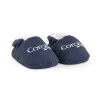 Chaussons Bleu Marine pour poupon 30 cm