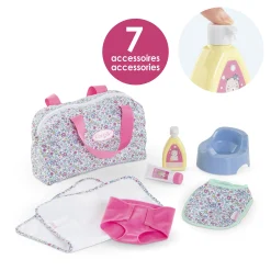 Coffret Accessoires à Langer Floral 36 et 42 cm