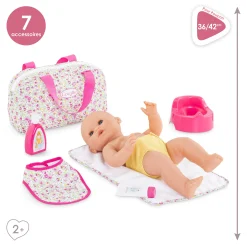 Coffret Accessoires à Langer pour poupon 36 et 42 cm