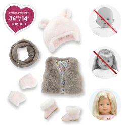 Coffret Hiver et Accessoires pour poupée ma Corolle