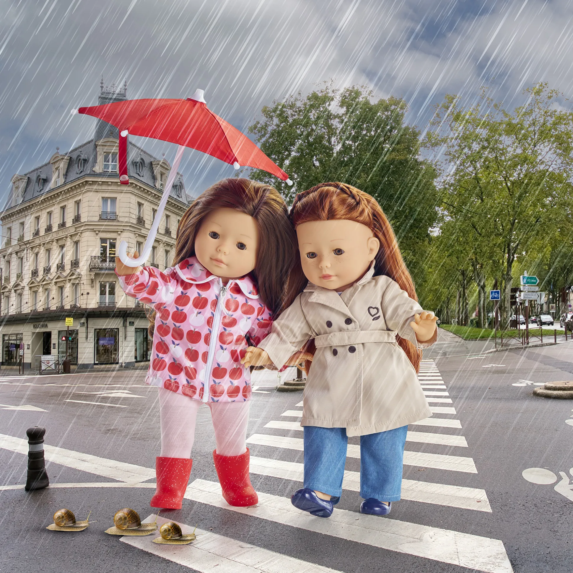 Coffret Jour de Pluie & Accessoires pour poupée ma Corolle