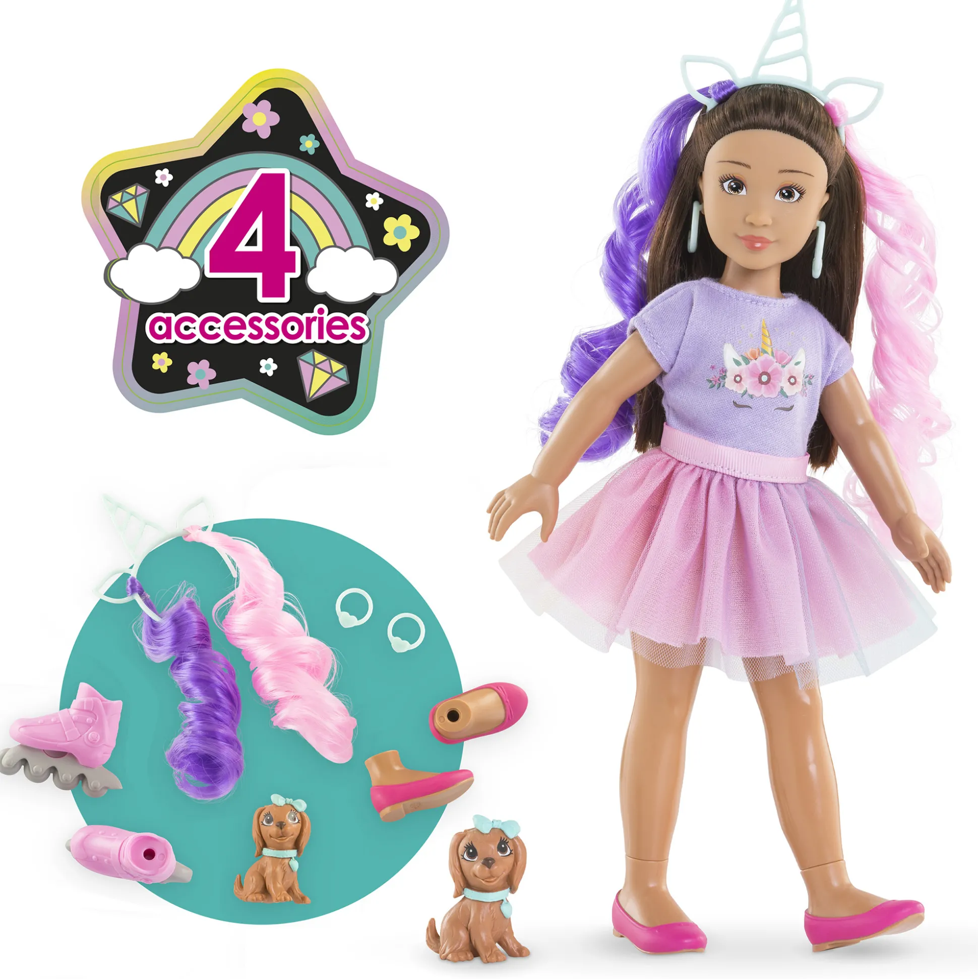 Coffret Poupée Corolle Girls Luna Licorne