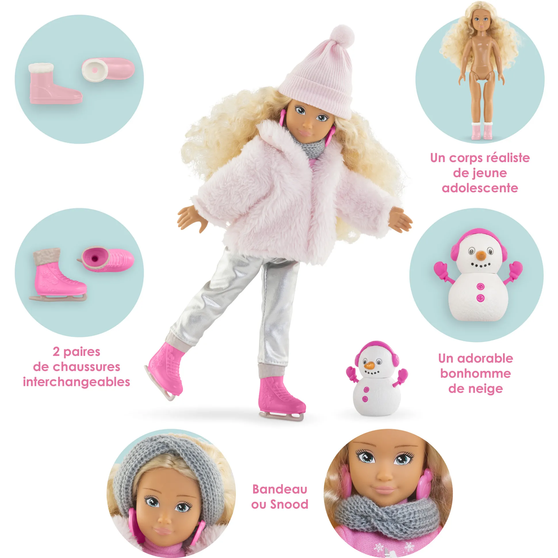 Coffret Poupée Corolle Girls Valentine à la Montagne