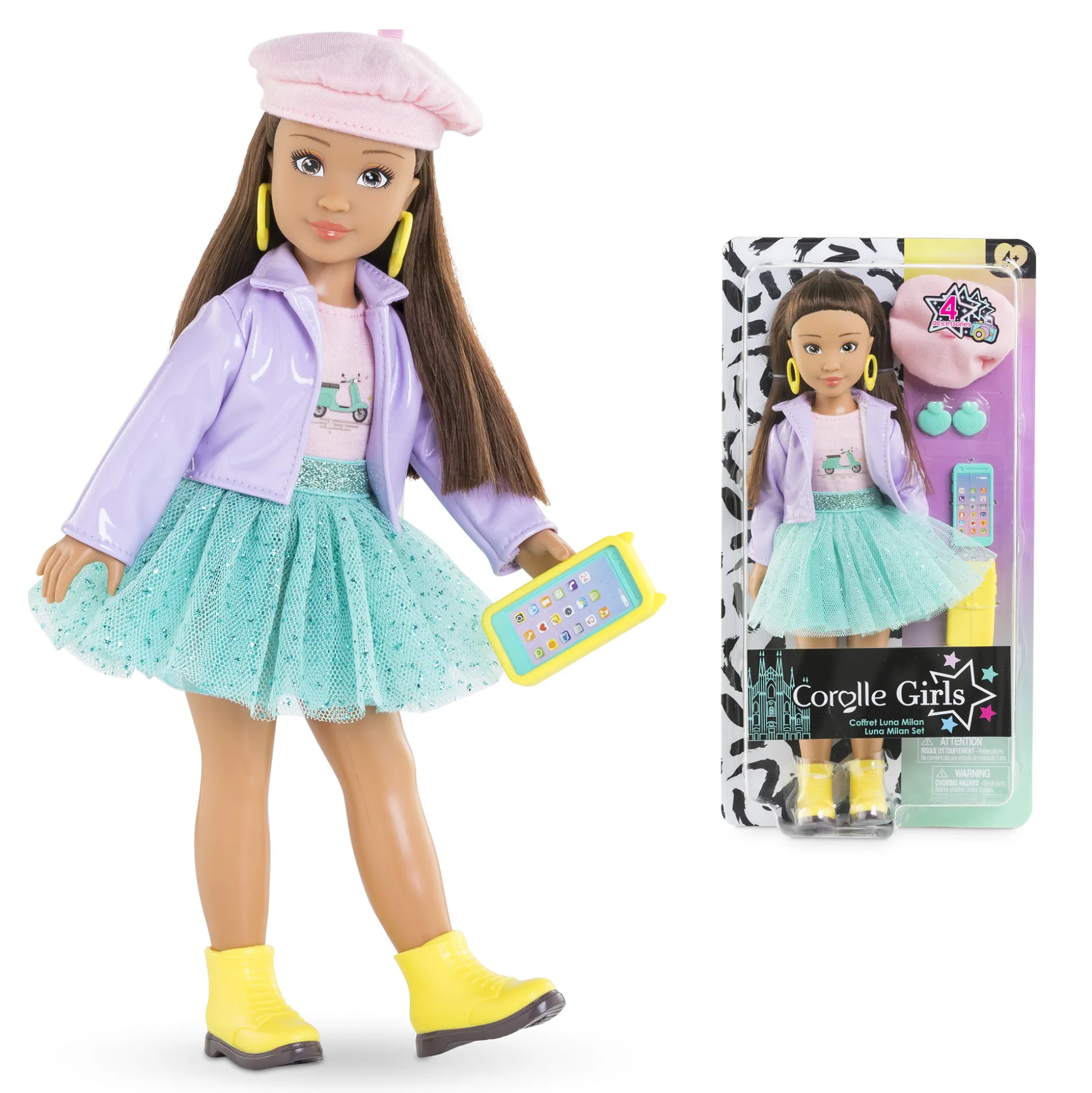 Coffret Poupée Corolle Girls Luna Fashion Week Milan