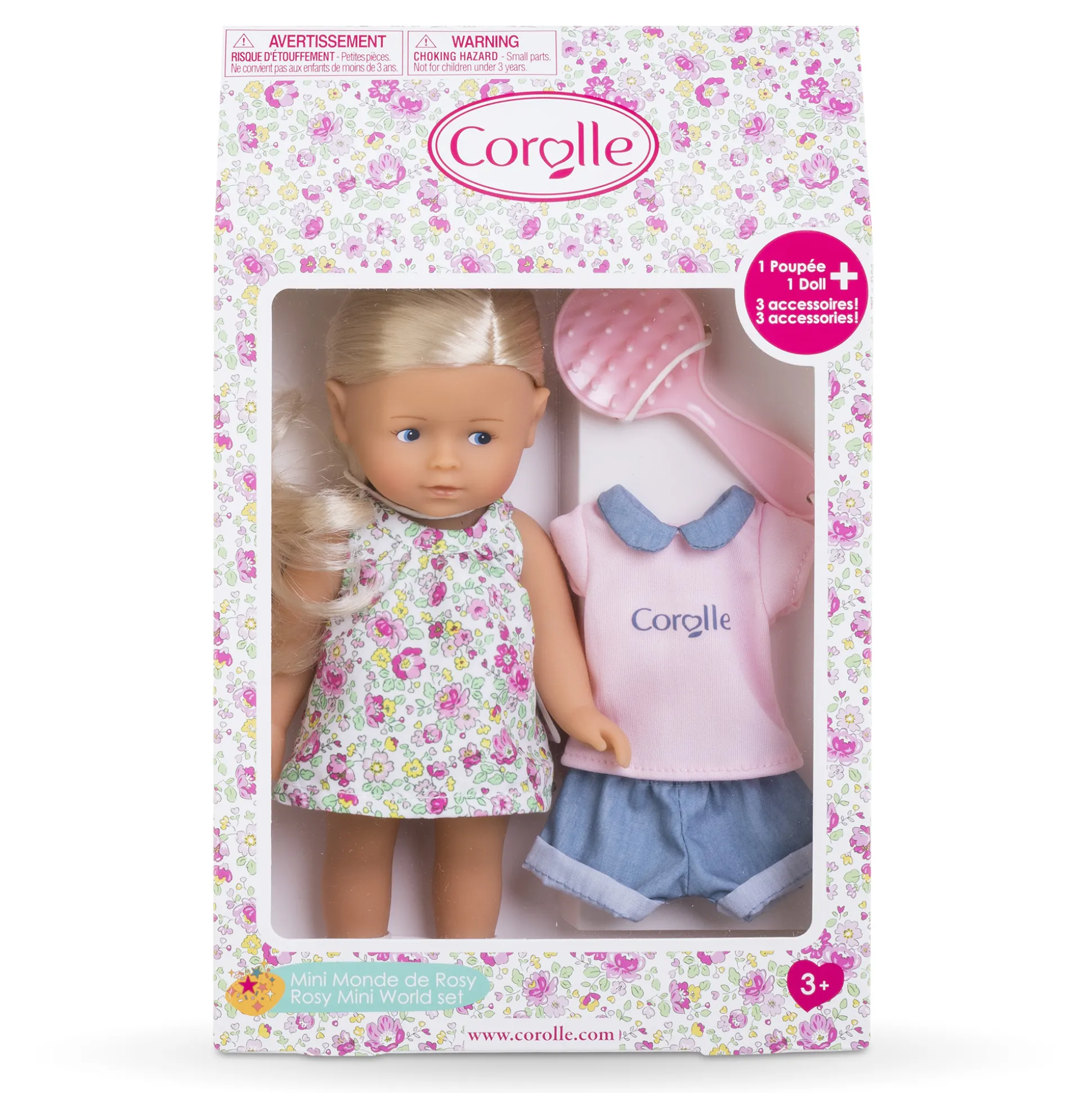 Coffret Poupée Mini Corolline Mini Monde de Rosy
