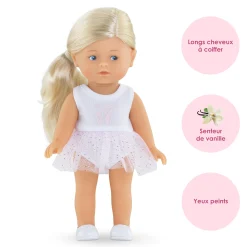 Coffret Poupée Mini Corolline Rosy Ballerine