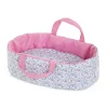 Couffin Floral pour poupon 30 cm