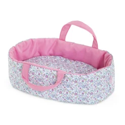 Couffin Floral pour poupon 30 cm