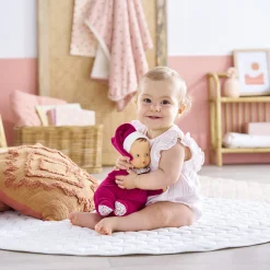 Doudou Babipouce Rose Grenadine