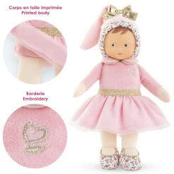 Doudou Miss Ballerine Rose Grenadine