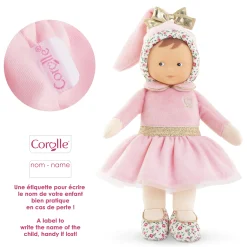 Doudou Miss Ballerine Rose Grenadine