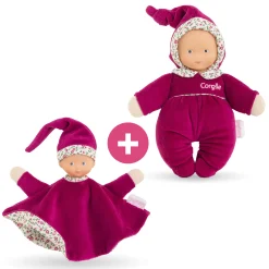 Doudous Tidoudou & Babidoux Rose Grenadine