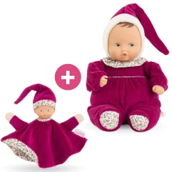 Doudous Tidoudou & Babipouce Rose Grenadine
