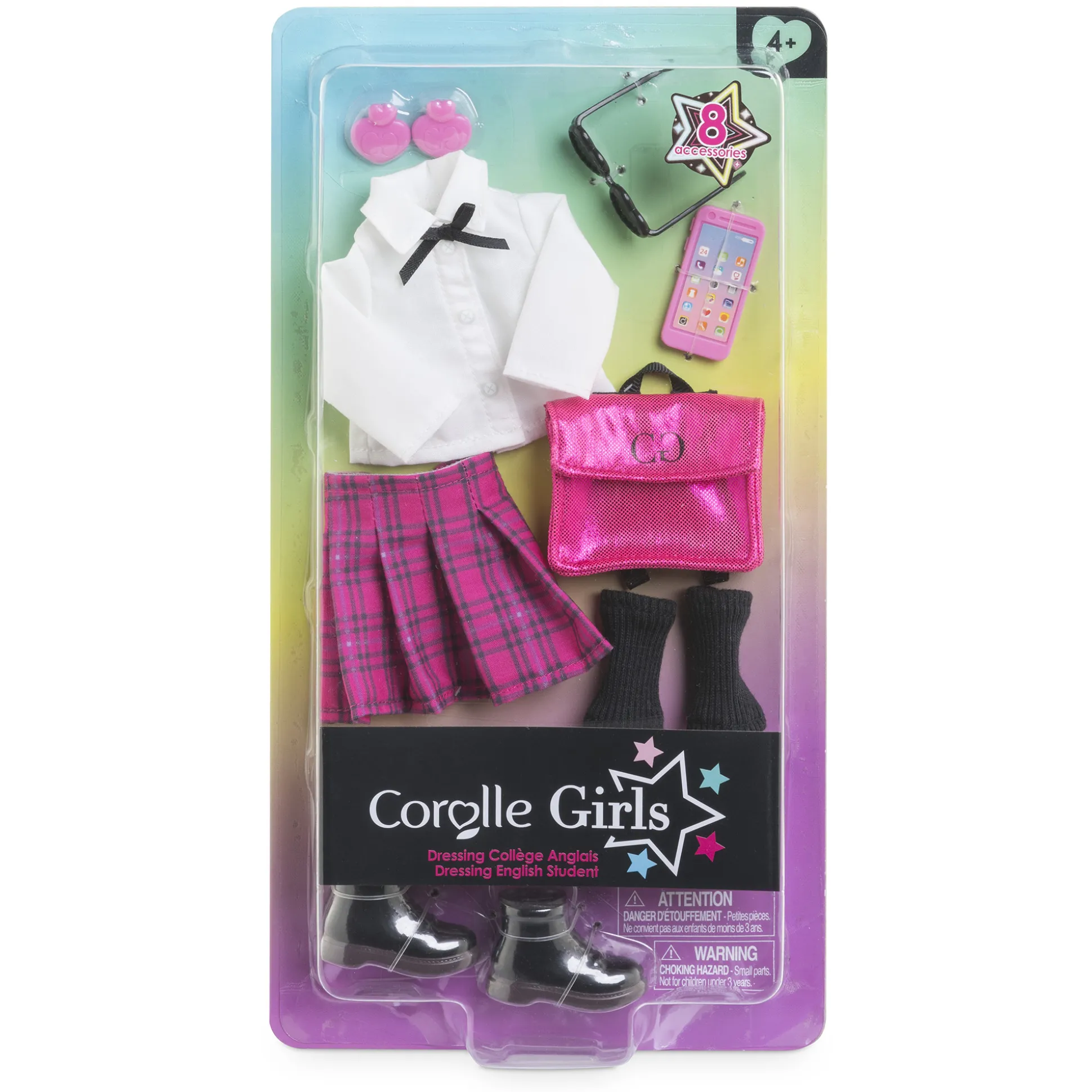 Dressing Collège Anglais pour poupée Corolle Girls