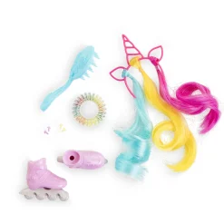 Ensemble Accessoires Coiffure Arc-en-ciel pour poupée Corolle Girls