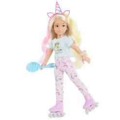 Ensemble Accessoires Coiffure Arc-en-ciel pour poupée Corolle Girls