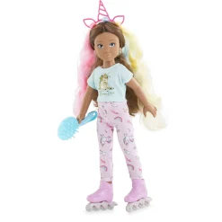 Ensemble Accessoires Coiffure Arc-en-ciel pour poupée Corolle Girls