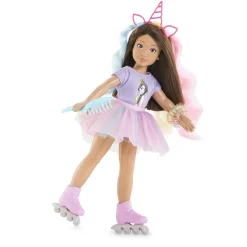 Ensemble Accessoires Coiffure Arc-en-ciel pour poupée Corolle Girls