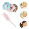 Ensemble Brosse et 3 Chouchous pour poupée ma Corolle