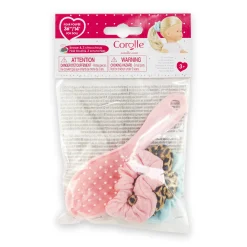 Ensemble Brosse et 3 Chouchous pour poupée ma Corolle