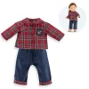 Ensemble Homewear 2 pièces Corolle en Fêtes pour poupée ma Corolle