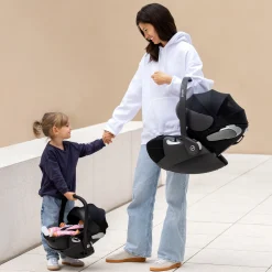 Ensemble Landau 3 en 1 Priam Cybex + Porte-poupon Cybex Noir