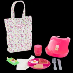 Grand coffret repas pour poupon 36/42 cm