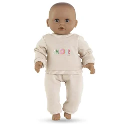 Jogging Beige pour poupon 30 cm