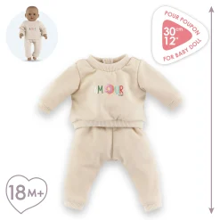 Jogging Beige pour poupon 30 cm