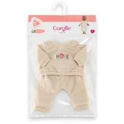 Jogging Beige pour poupon 36 cm