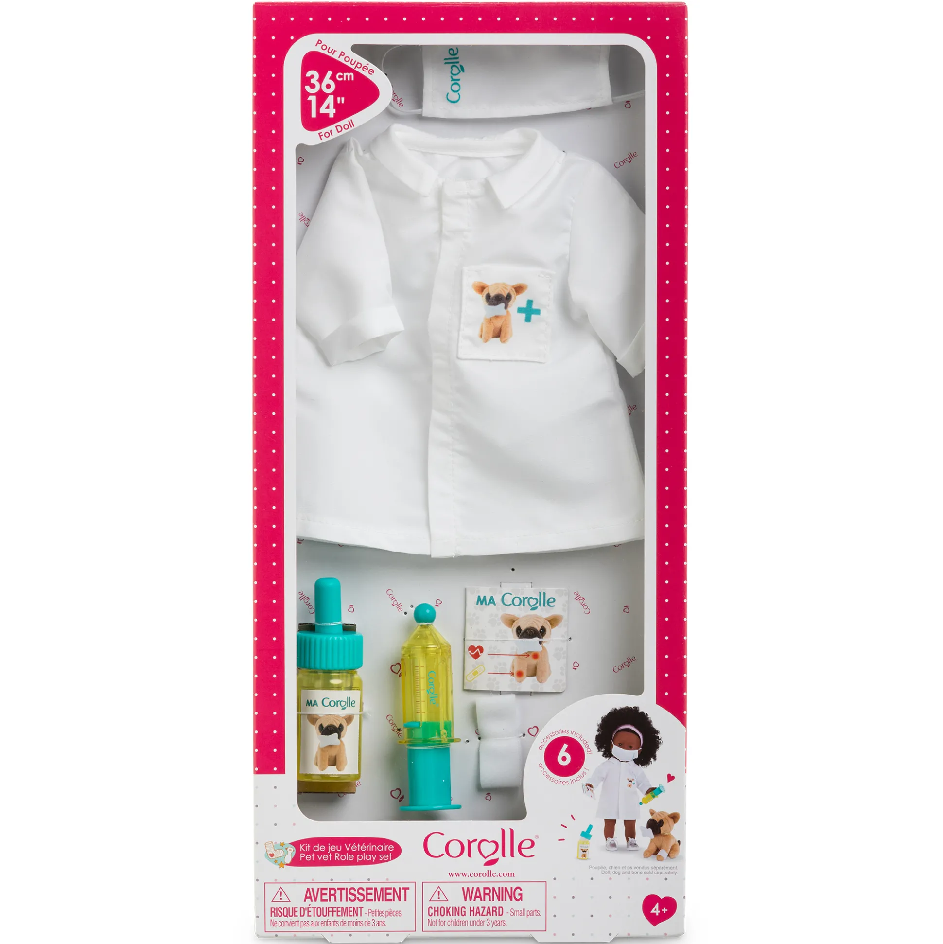 Kit de Jeu Vétérinaire pour poupée ma Corolle