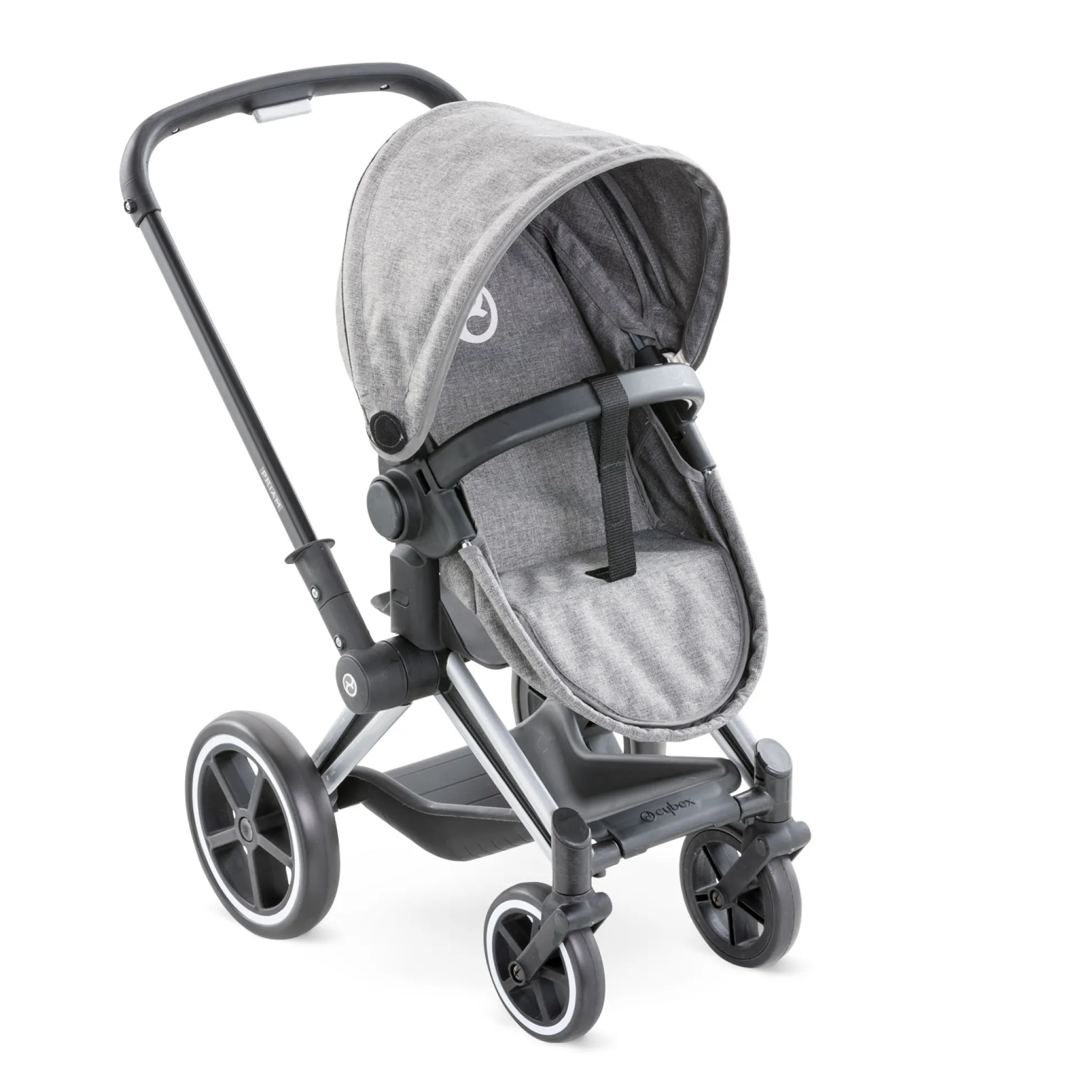 Landau 3 en 1 Cybex Priam Gris pour poupons 36 / 42 / 52 cm