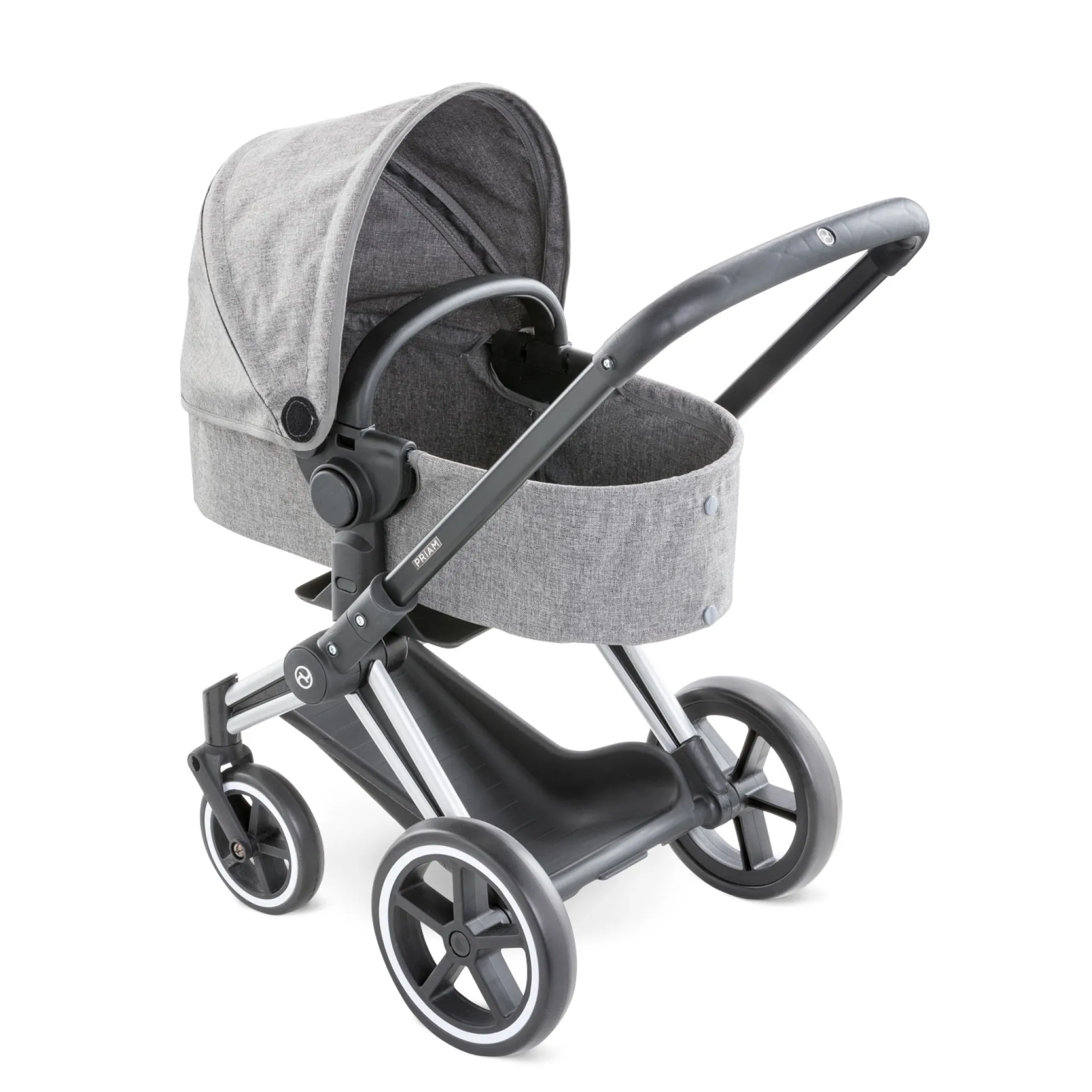 Landau 3 en 1 Cybex Priam Gris pour poupons 36 / 42 / 52 cm