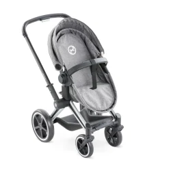 Landau 3 en 1 Cybex Priam Gris pour poupons 36 / 42 / 52 cm