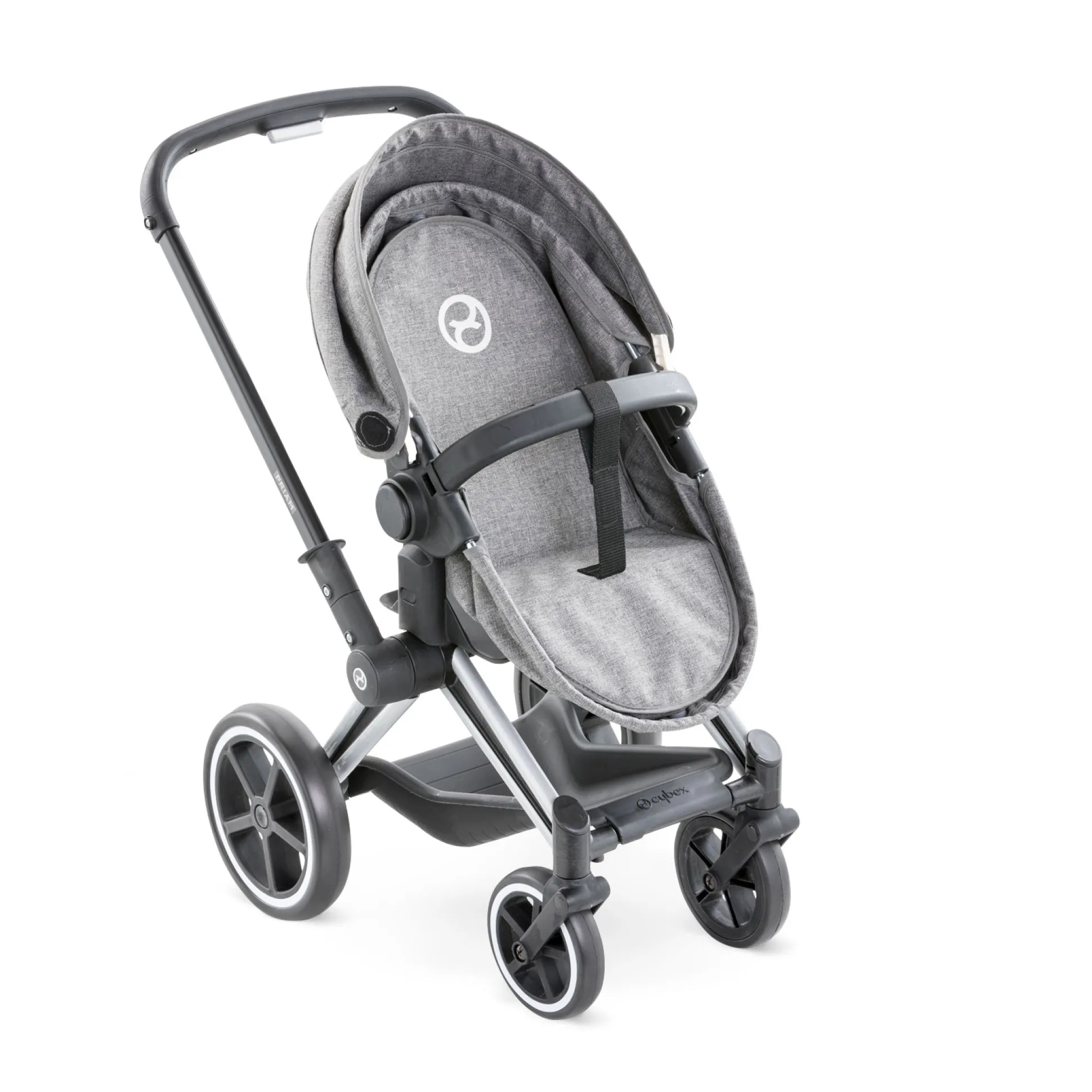 Landau 3 en 1 Cybex Priam Gris pour poupons 36 / 42 / 52 cm
