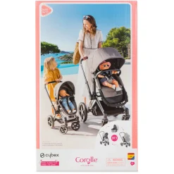 Landau 3 en 1 Cybex Priam Gris pour poupons 36 / 42 / 52 cm