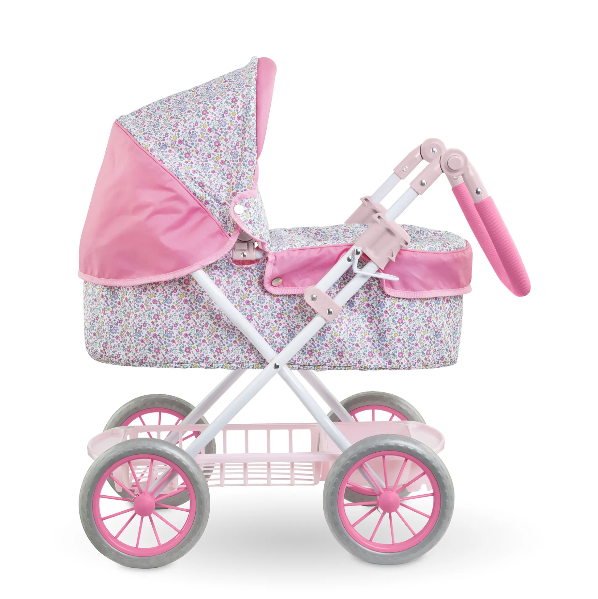 Landau Floral pour poupons 36 / 42 et 52 cm