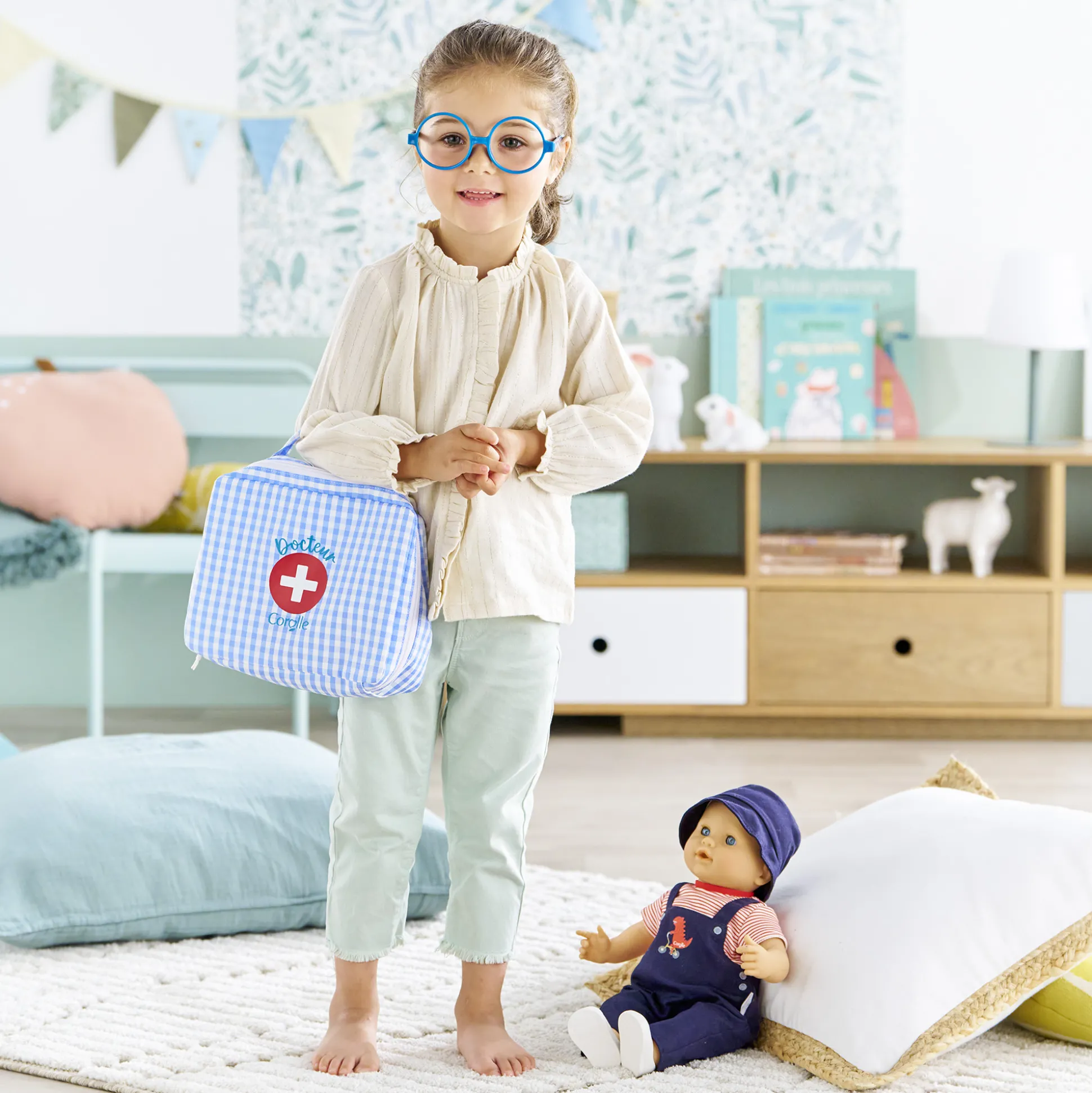 Ma Valise Docteur et Accessoires pour poupon