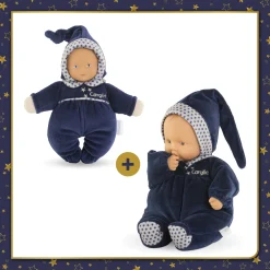 Mes Doudous Babidoux & Babipouce Marine Rêves d'Étoiles