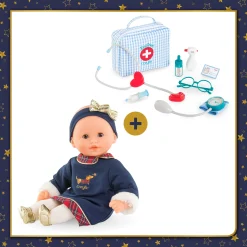 Mon Bébé Calin Margaux Corolle en Fêtes et Valise Docteur