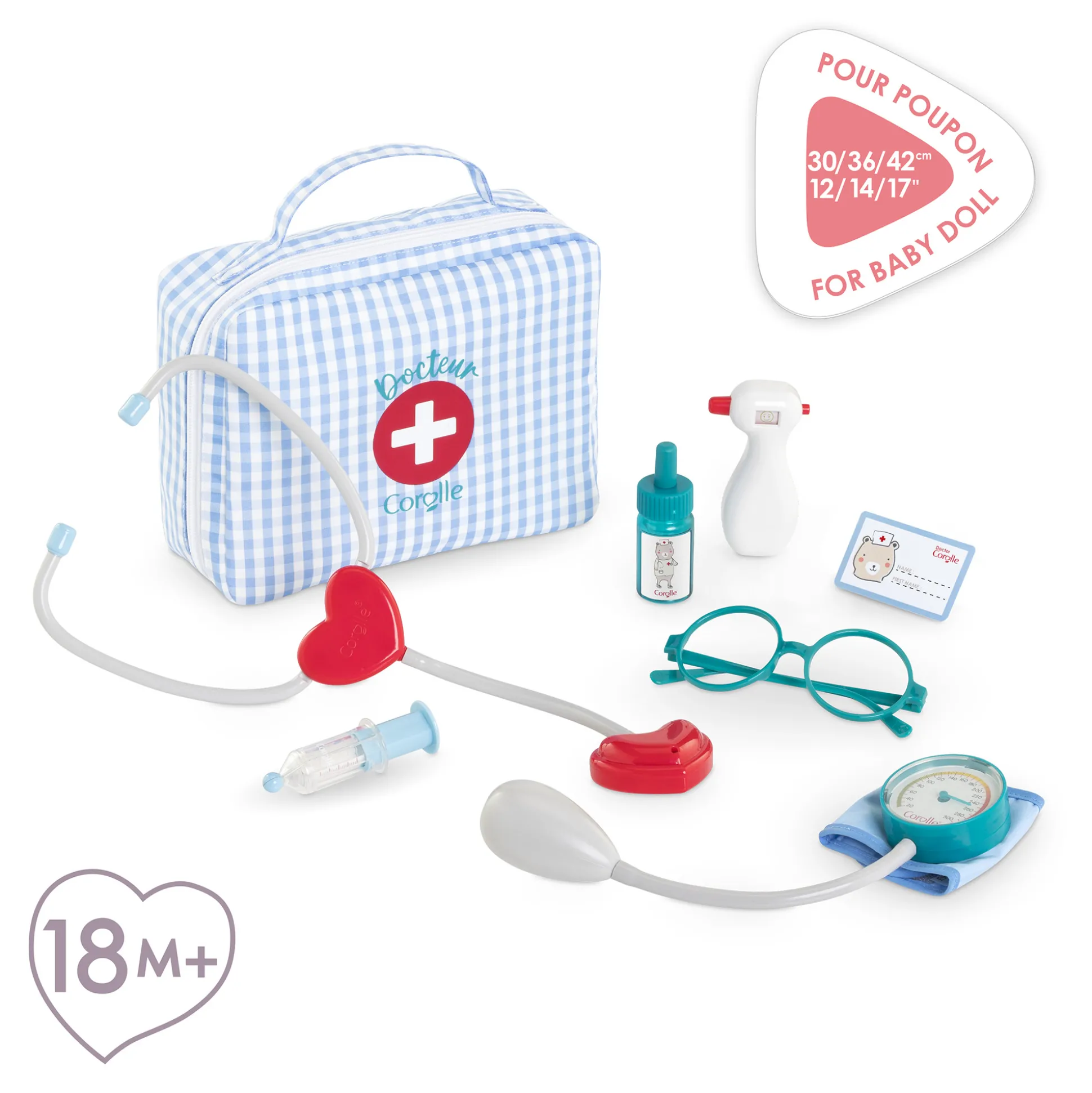 Mon Bébé Calin Margaux Corolle en Fêtes et Valise Docteur