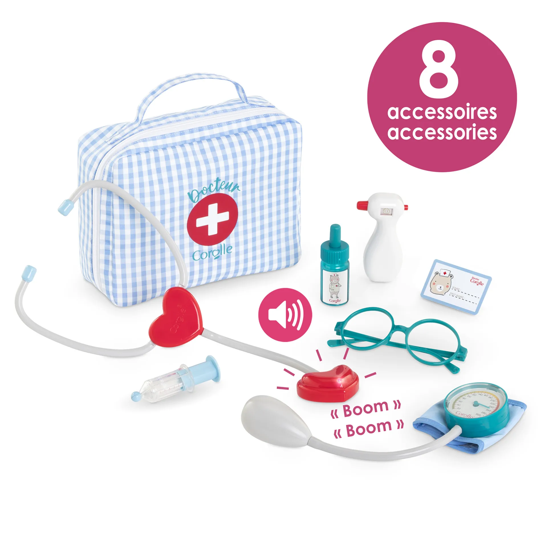 Mon Bébé Calin Margaux Corolle en Fêtes et Valise Docteur